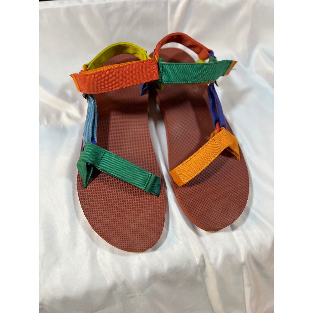 Teva Multi Color Strappy Sport Sandals Men's Size 14 Outdoor Adventure
